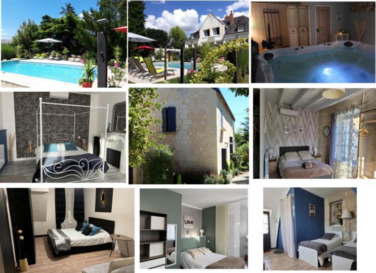 Gites Et Chambres Des Coteaux Сент-Мор-де-Турен Екстер'єр фото